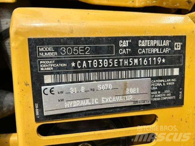 CAT 305CR Minigrävare < 7t