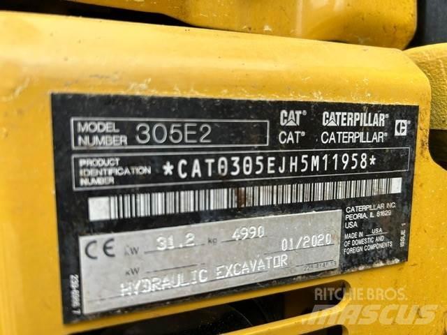 CAT 305E2 Minigrävare < 7t