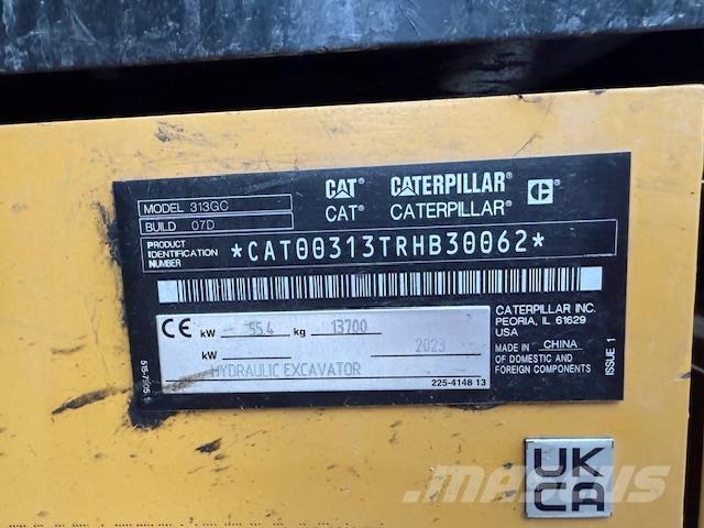 CAT 313-07 GC Bandgrävare