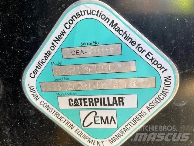 CAT 313 FL GC Bandgrävare