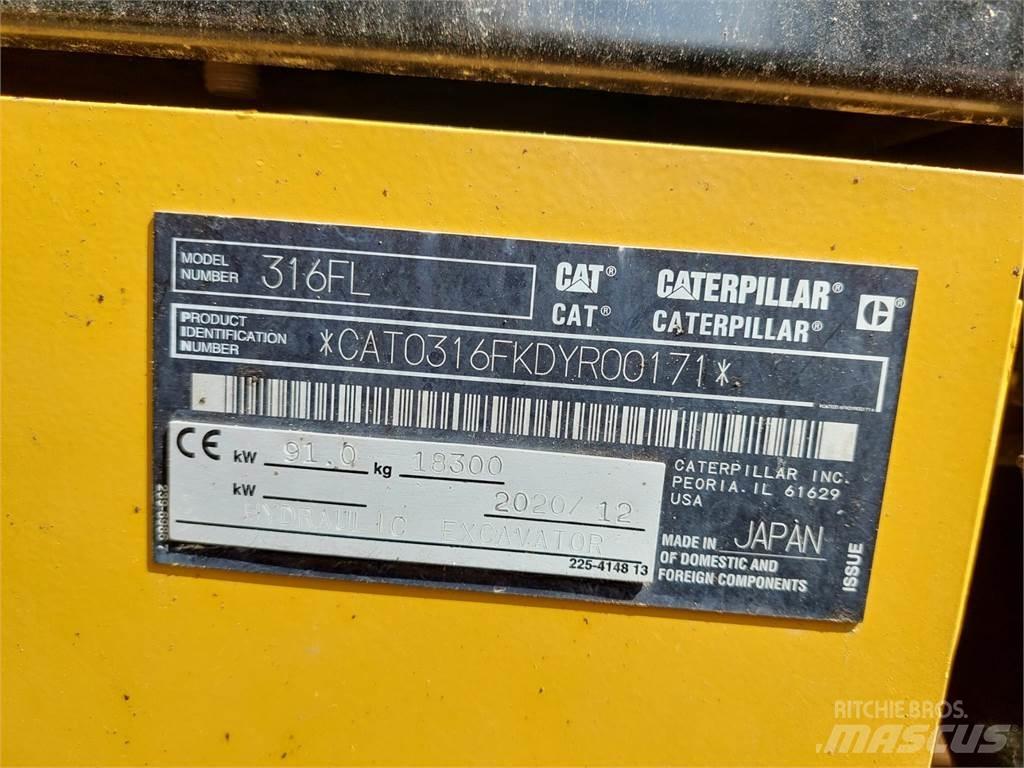 CAT 316FL Bandgrävare