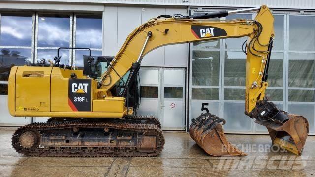 CAT 318F CW30s Bandgrävare