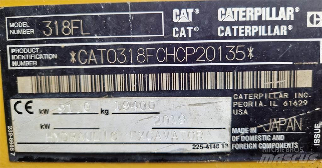 CAT 318FL Bandgrävare