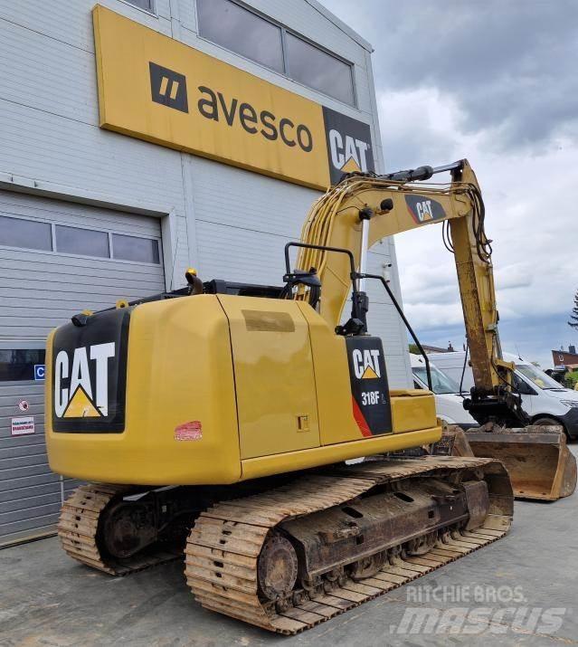 CAT 318FL Bandgrävare