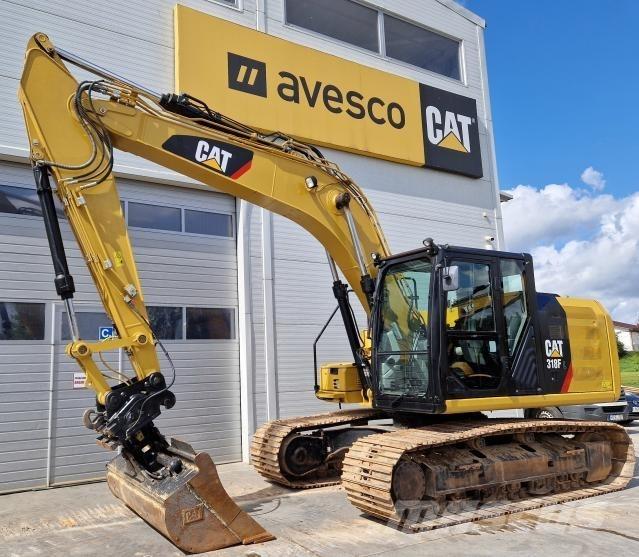 CAT 318FL Bandgrävare