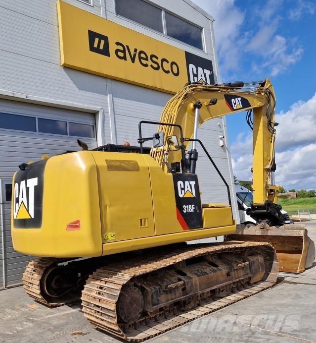 CAT 318FL Bandgrävare