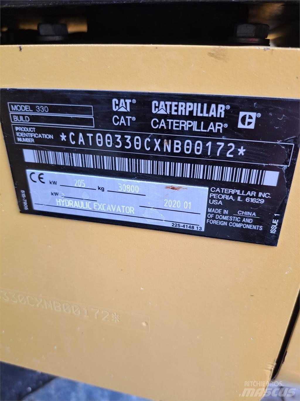 CAT 330 Bandgrävare