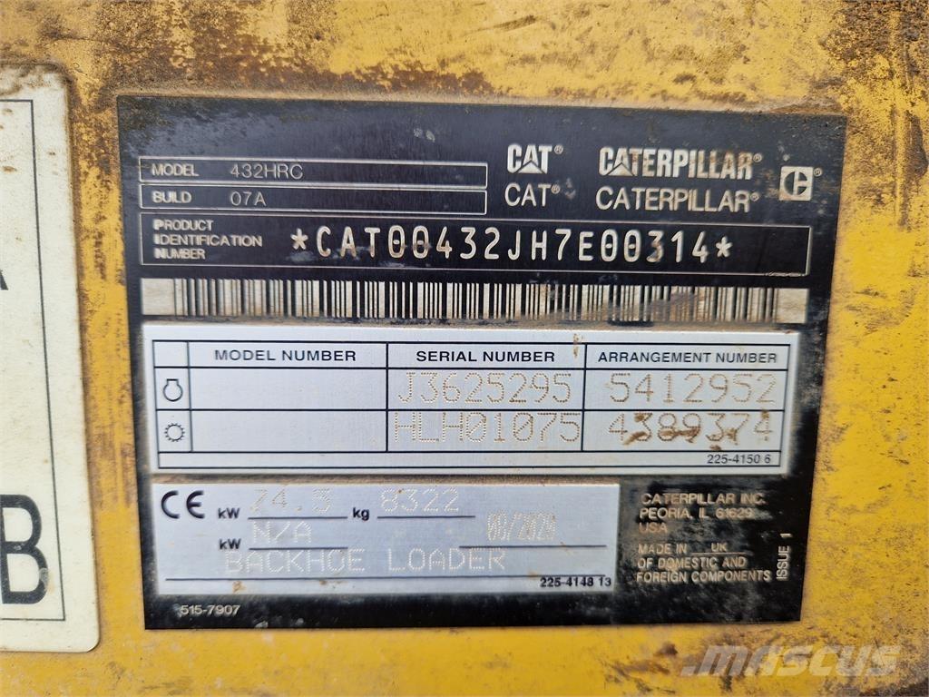 CAT 432-07 Grävlastare