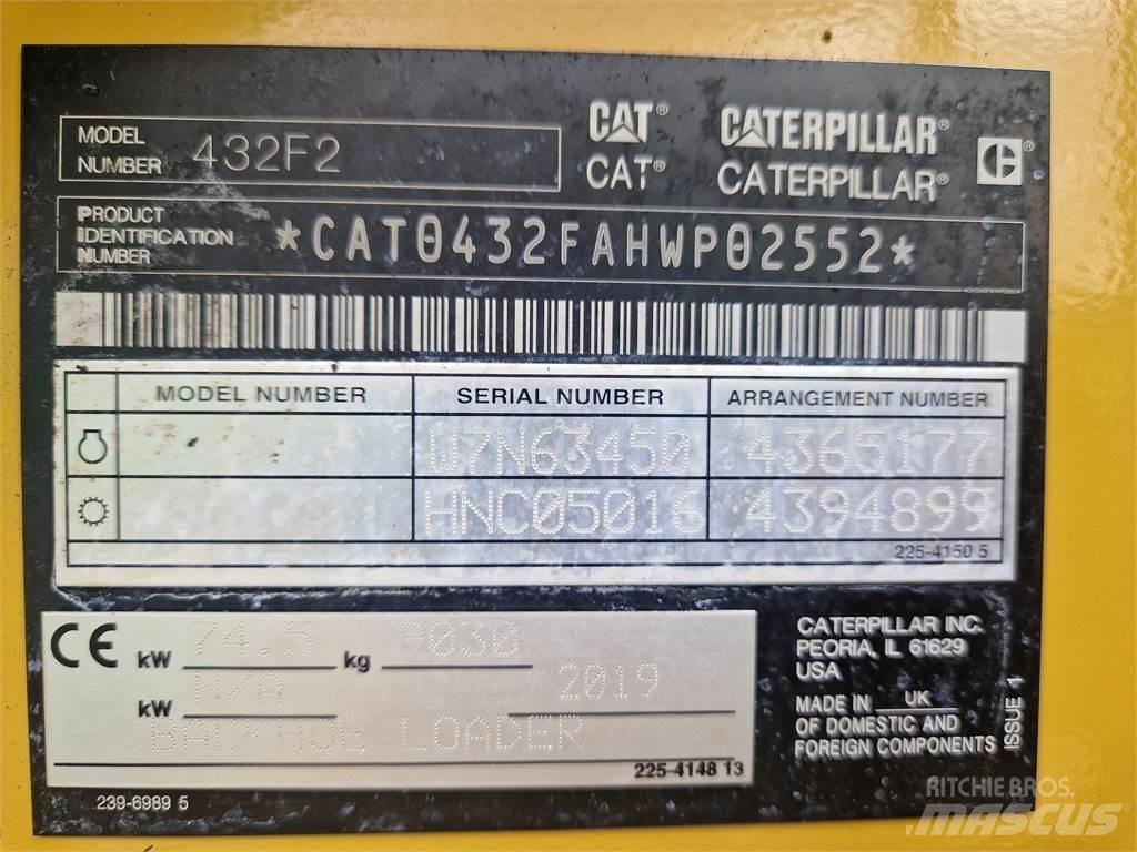 CAT 432F2 Grävlastare
