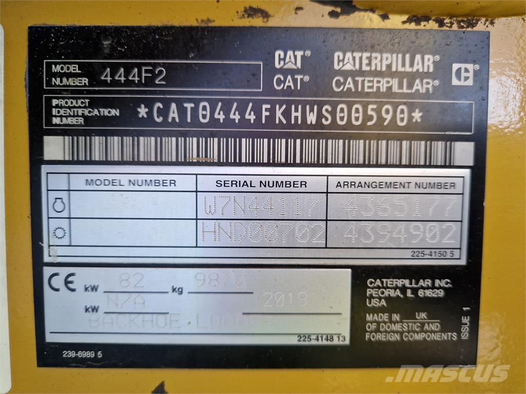 CAT 444F2 Grävlastare