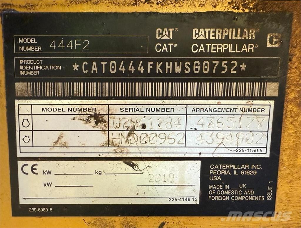 CAT 444F2 Grävlastare