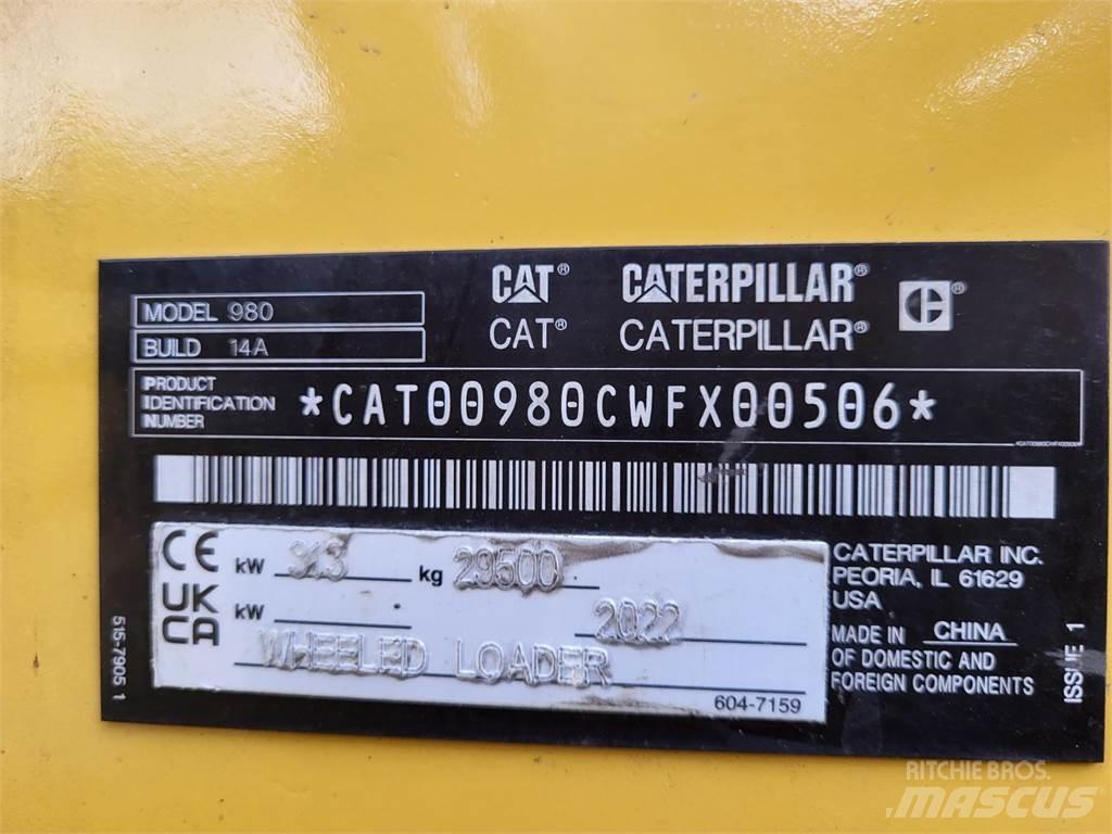 CAT 980 Hjullastare