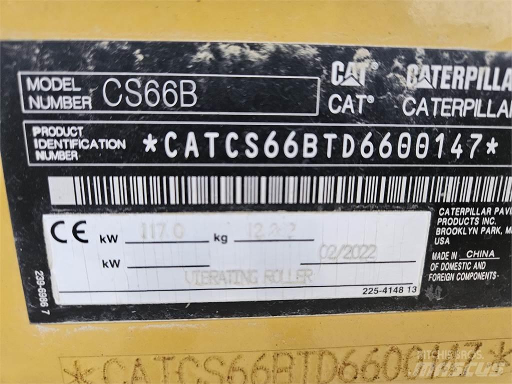 CAT CS66B Envalsvältar