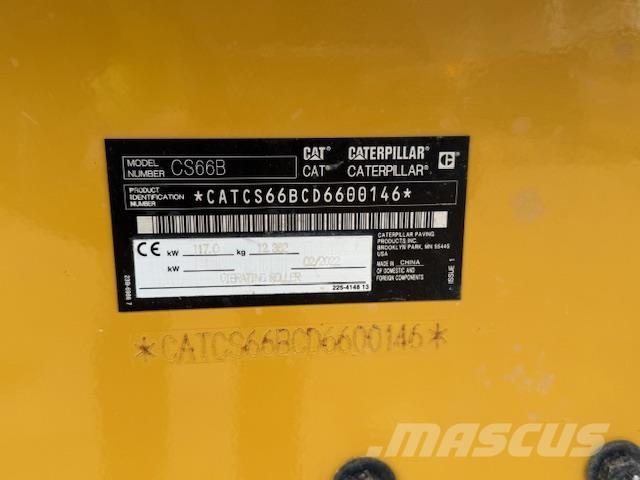 CAT CS66B Envalsvältar