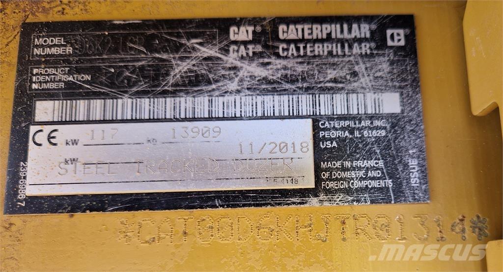 CAT D6K2 Bandschaktare