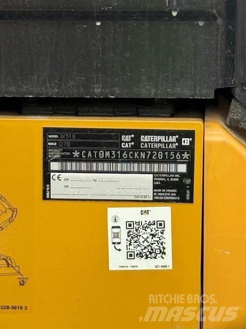 CAT M316 Entreprenad - Övrigt