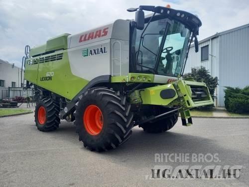 CLAAS Lexion 670 Skördetröskor
