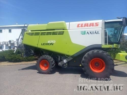 CLAAS Lexion 670 Skördetröskor