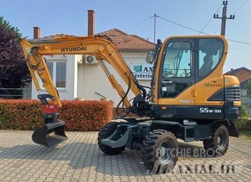 Hyundai R55W-9A Hjulgrävare