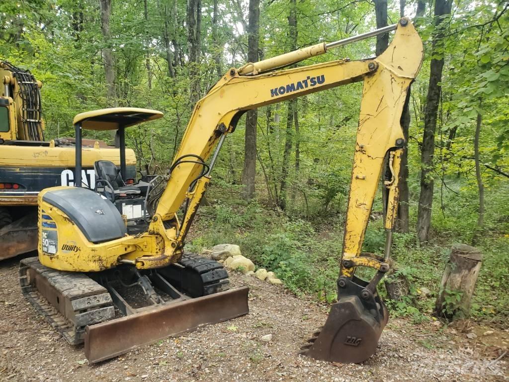 Komatsu PC50MR-2 Minigrävare < 7t