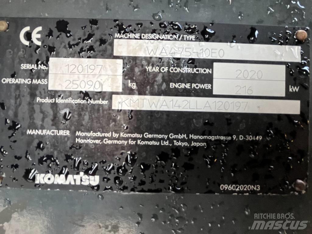 Komatsu WA 475-10 Minilastare