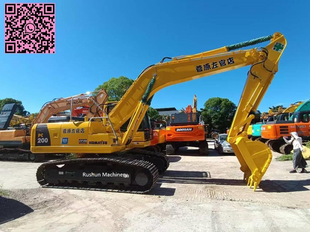 Komatsu PC 200 Midigrävmaskiner 7t - 12t