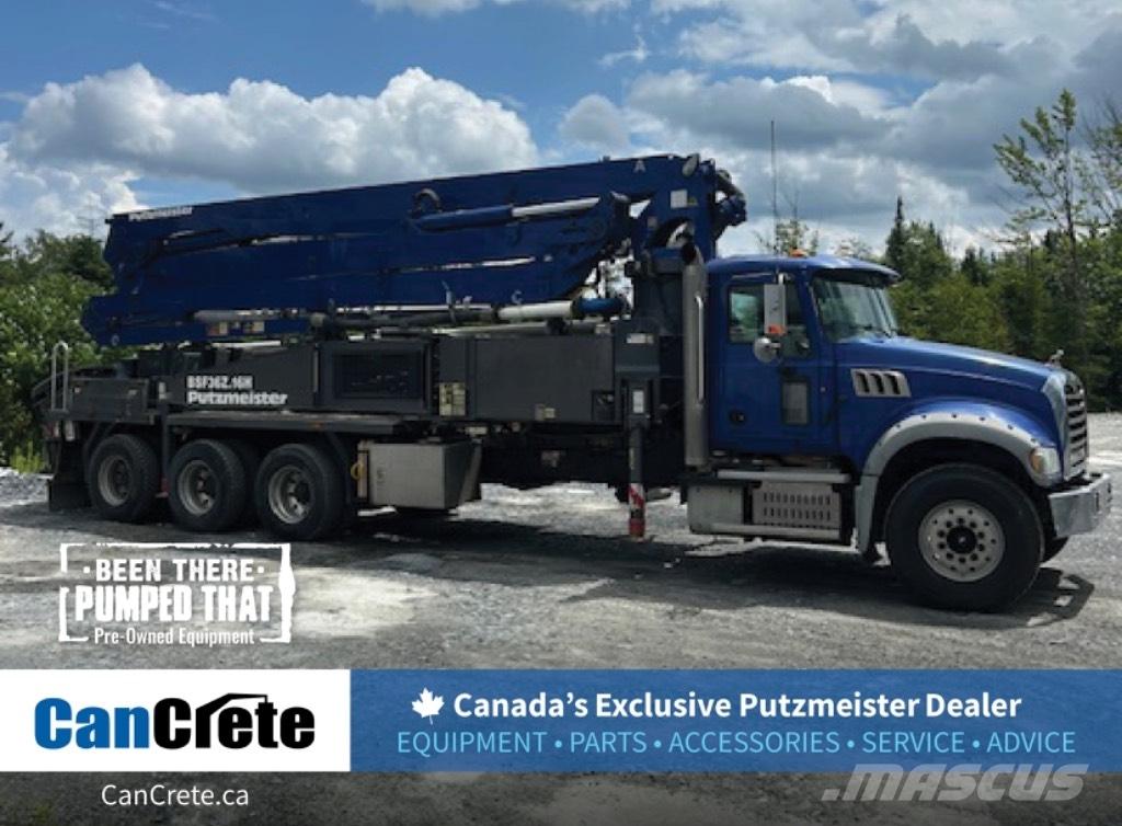 Putzmeister 36Z.26H Lastbilar med betongpump