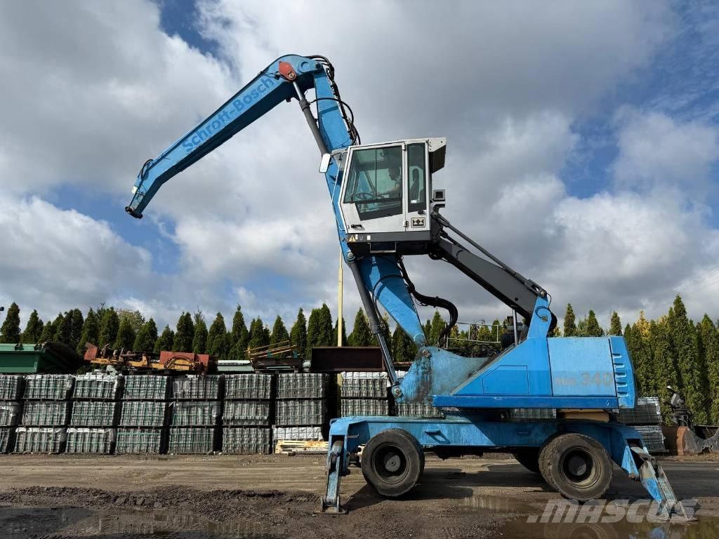 Terex Fuchs MHL 340 Avfalls / industri hantering
