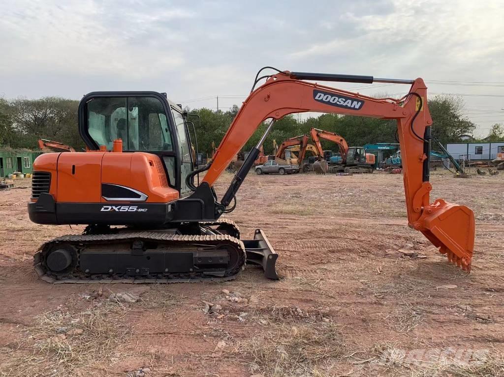 Doosan DX 55 Minigrävare < 7t