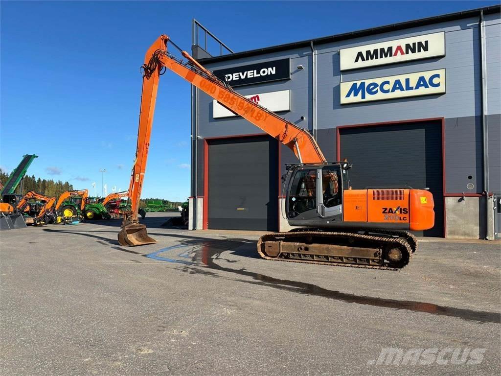 Hitachi ZX210LC-3 Grävmaskiner med lång räckvidd