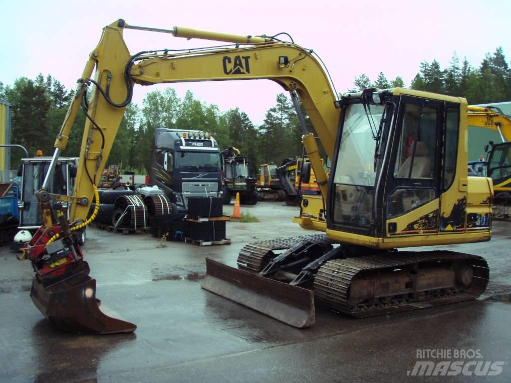 CAT 307 Midigrävmaskiner 7t - 12t