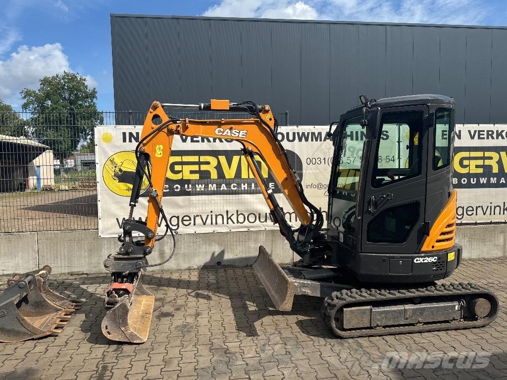 CASE CX 26 C Minigrävare < 7t