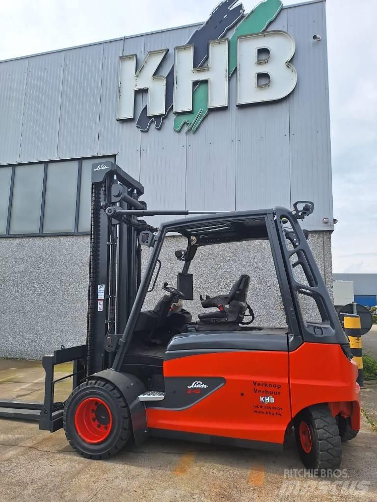 Linde E 45 Elmotviktstruckar