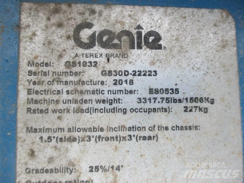Genie GS 1932 Saxliftar