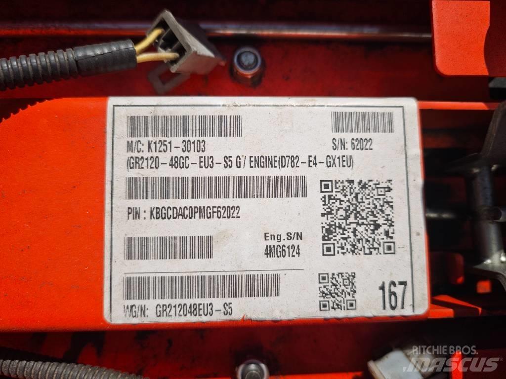 Kubota GR 2120 Åkgräsklippare