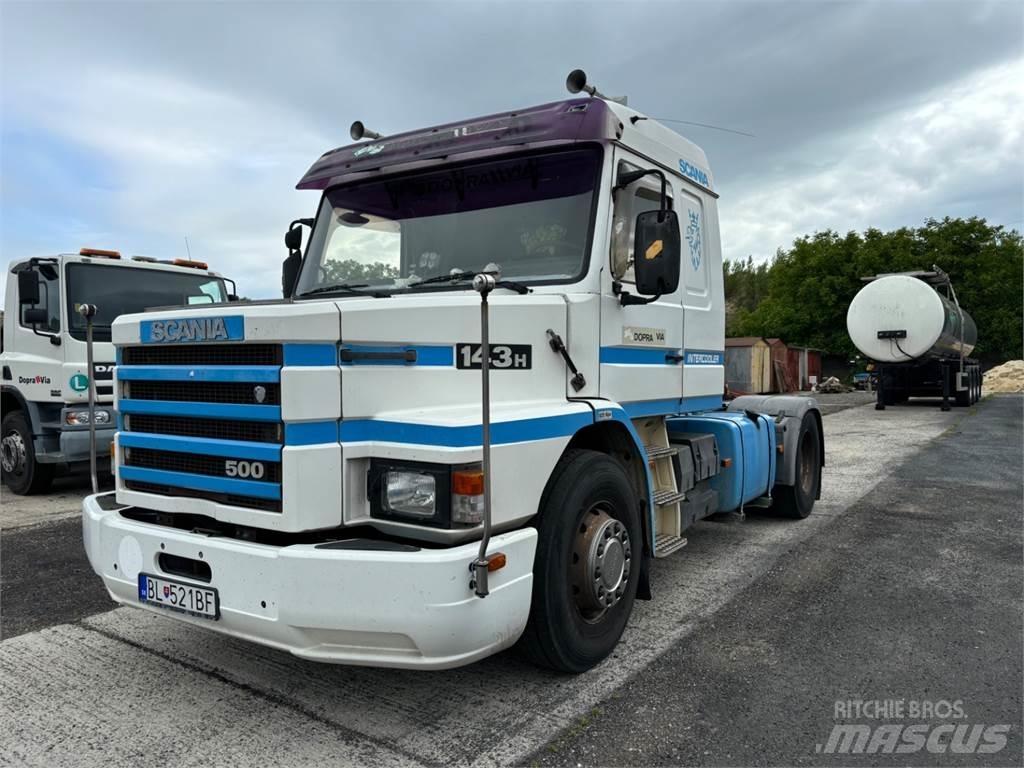Scania T143 HA 500 Dragbilar