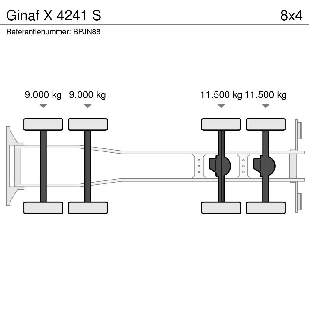 Ginaf X 4241 S Allterrängkranar