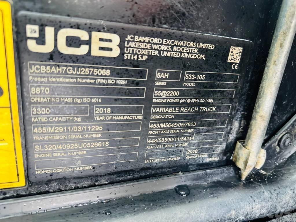 JCB 533-105 Teleskoplastare