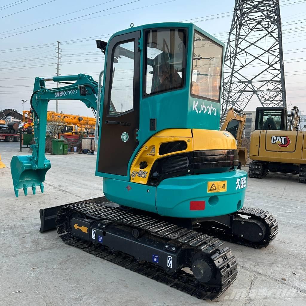 Kubota U 25 Minigrävare < 7t