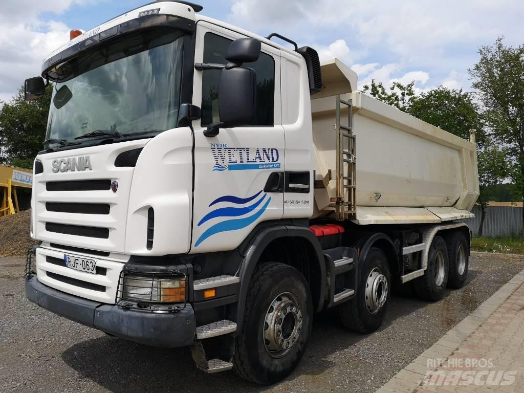 Scania G 480, 8x4 Tippbilar
