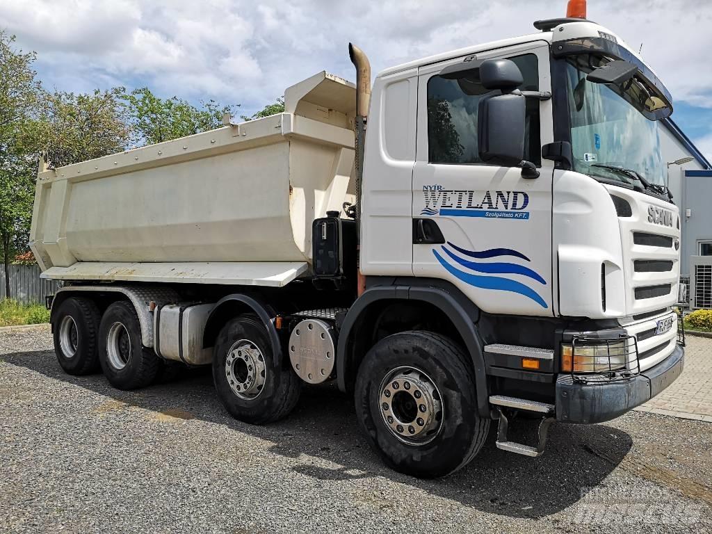 Scania G 480, 8x4 Tippbilar