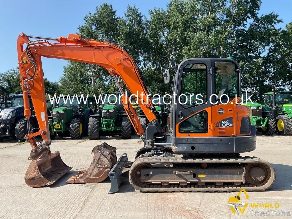 Doosan DX 85 R-3 Midigrävmaskiner 7t - 12t