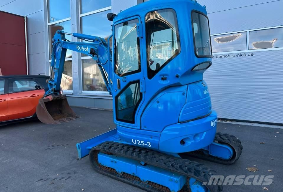 Kubota U25 -3 Minigrävare < 7t