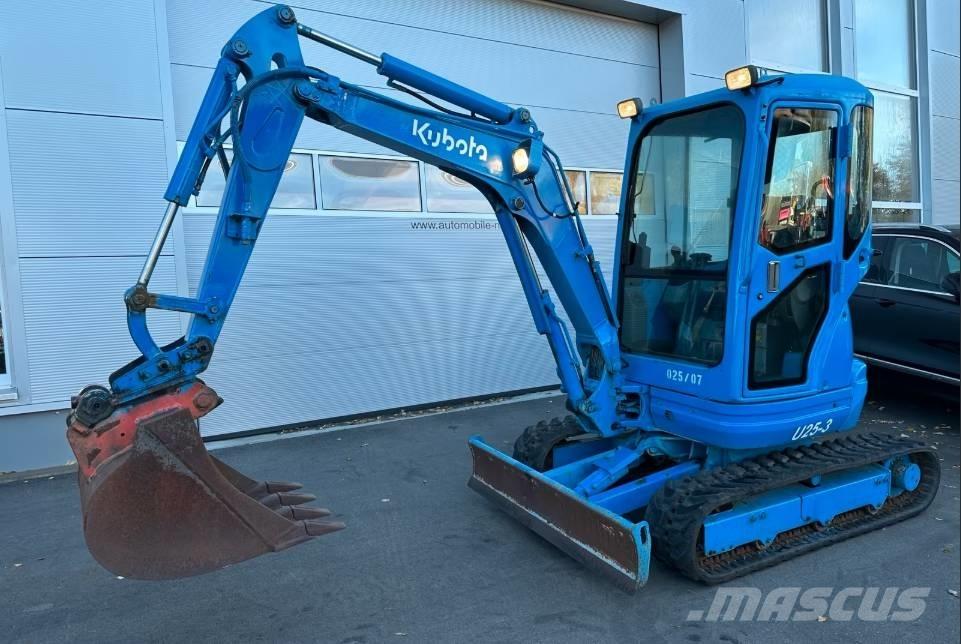 Kubota U25 -3 Minigrävare < 7t