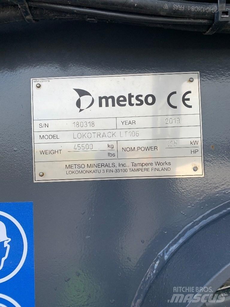 Metso LT 106 Mobila krossar