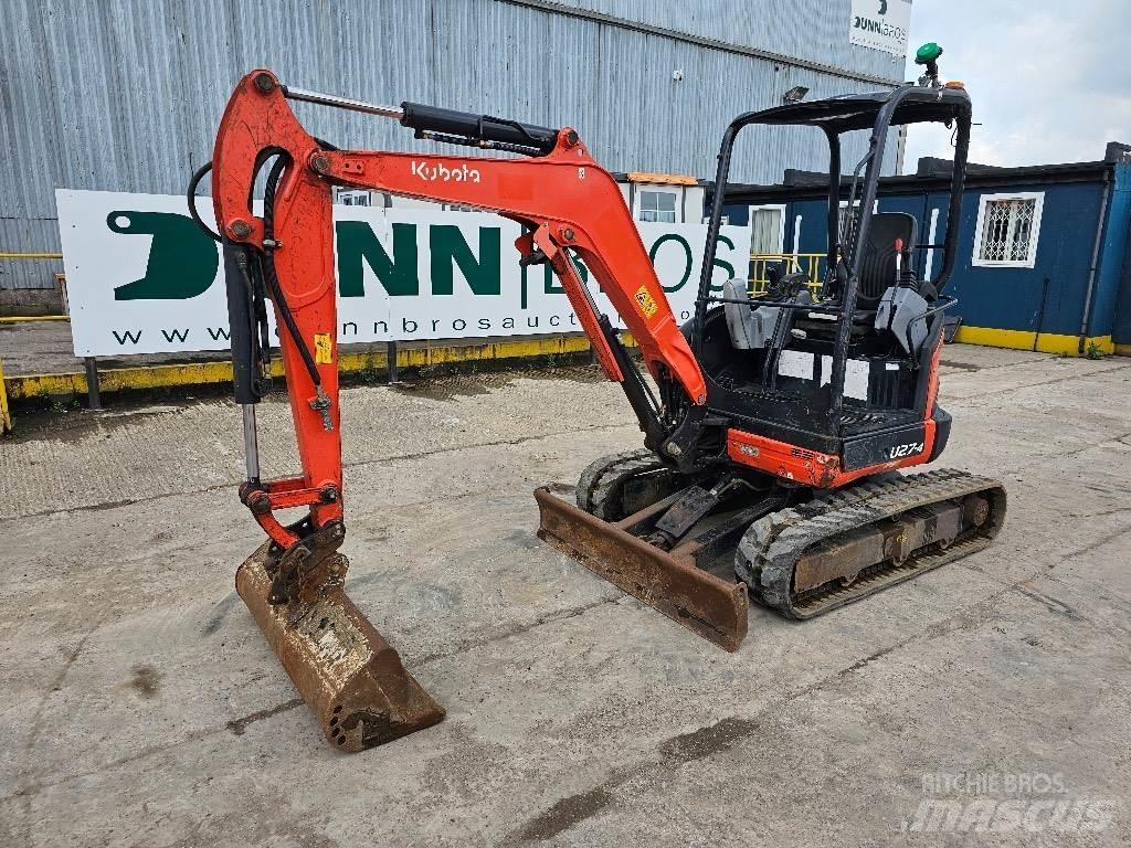Kubota U 27-4 Minigrävare < 7t
