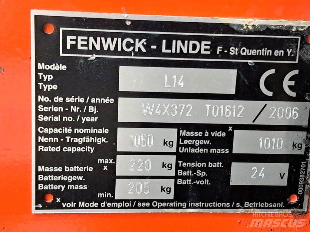 Linde L14 Staplare-led