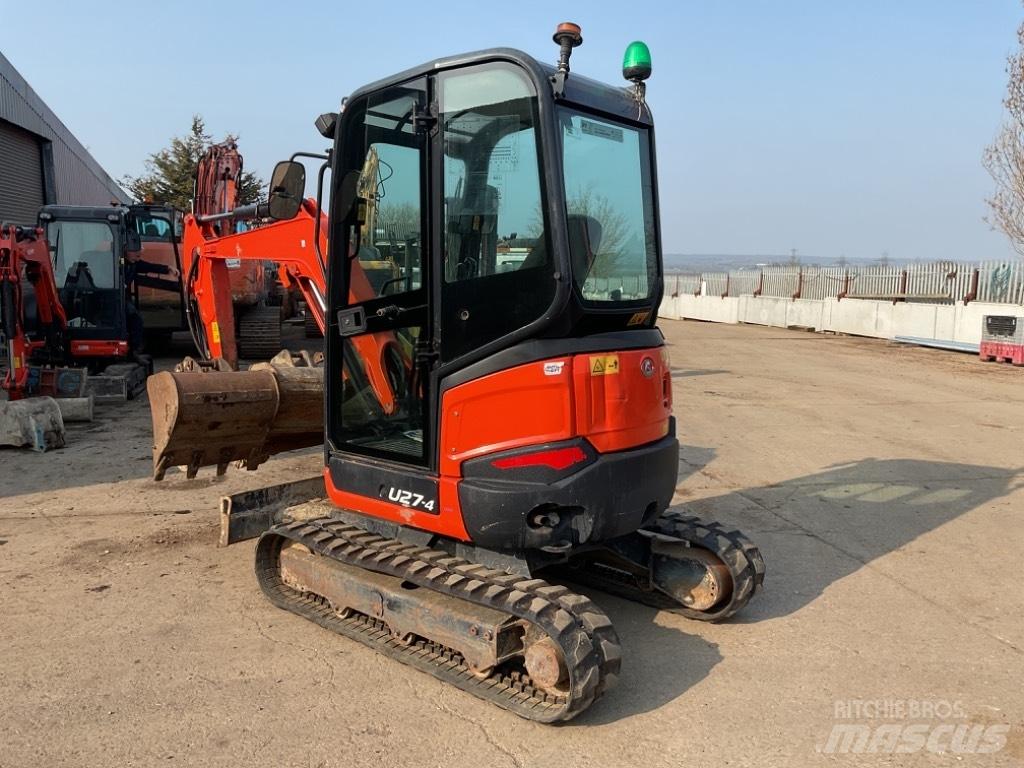 Kubota U27-4 Minigrävare < 7t