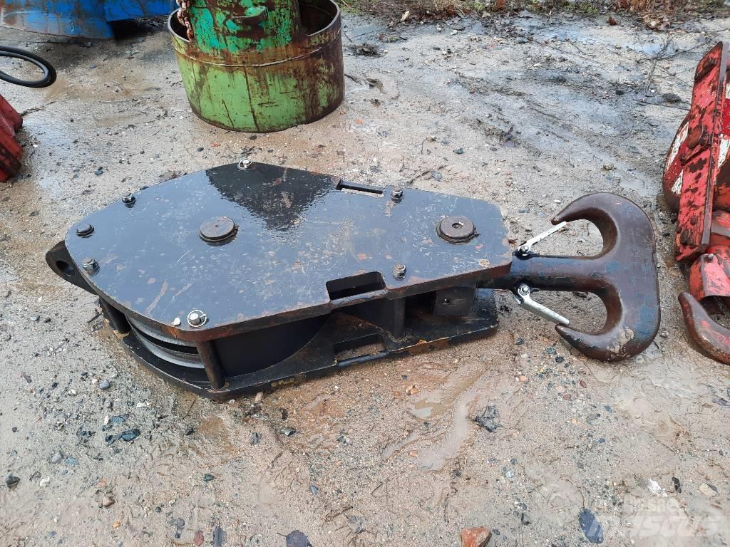 Liebherr Seilflasche Bangående Kranar