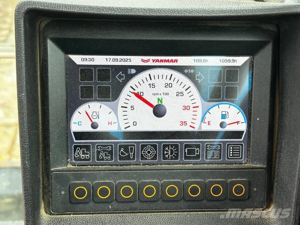 Yanmar B 110 W Hjulgrävare